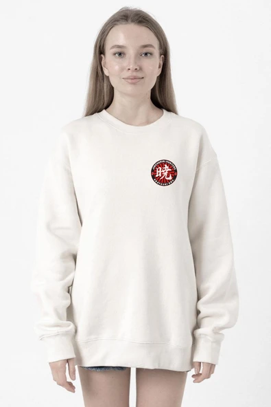 One Piece Anime Ninja Org. N.S Beyaz Kadın 2ip Sweatshirt ürün görseli 1