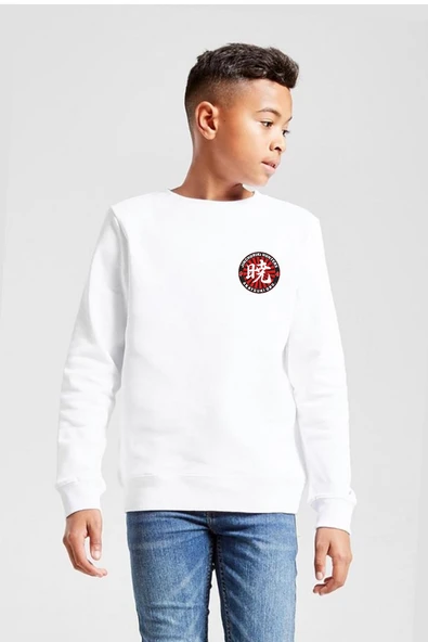 One Piece Anime Ninja Org. N.S Beyaz Çocuk 2ip Sweatshirt ürün görseli 1