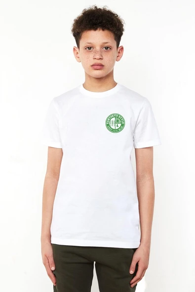 One Piece Anime Santoryu Style Fast Blue Beyaz Çocuk Bisikletyaka Tshirt ürün görseli 1