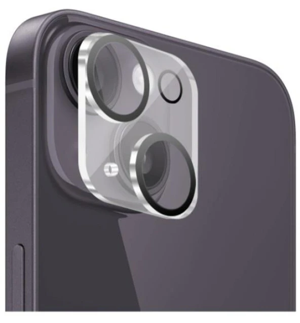 Vendas iPhone 15 Plus Uyumlu Integrad Tam Kaplama Kamera Lens Koruyucu 2 Adet ürün görseli 1