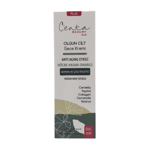Centa Beauty Olgun Cilt Gece Kremi 50 ml ürün görseli 1