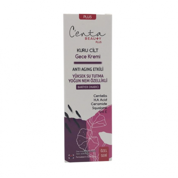 Centa Beauty Kuru Cilt Gece Kremi 50ml ürün görseli 1