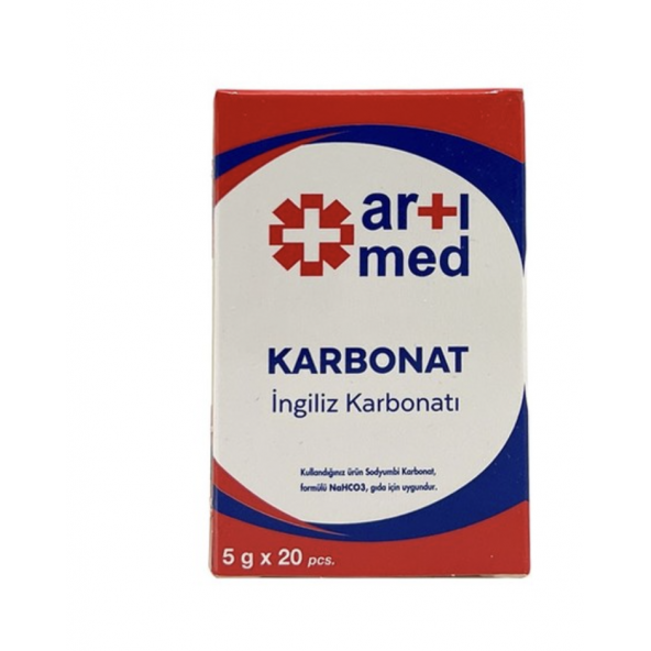 Artımed İngiliz Karbonatı 5 gr x 20 ürün görseli 1