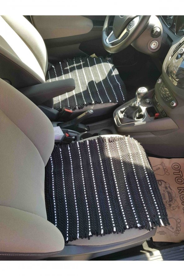 Terletmez Oto Kilim Minder Seti Serme Kilim Minder 3lü Set ürün görseli 1
