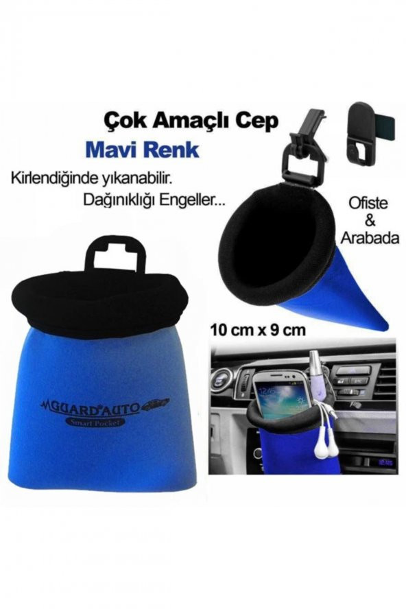 Akıllı Kese Organizer Cep Mavi ürün görseli 1