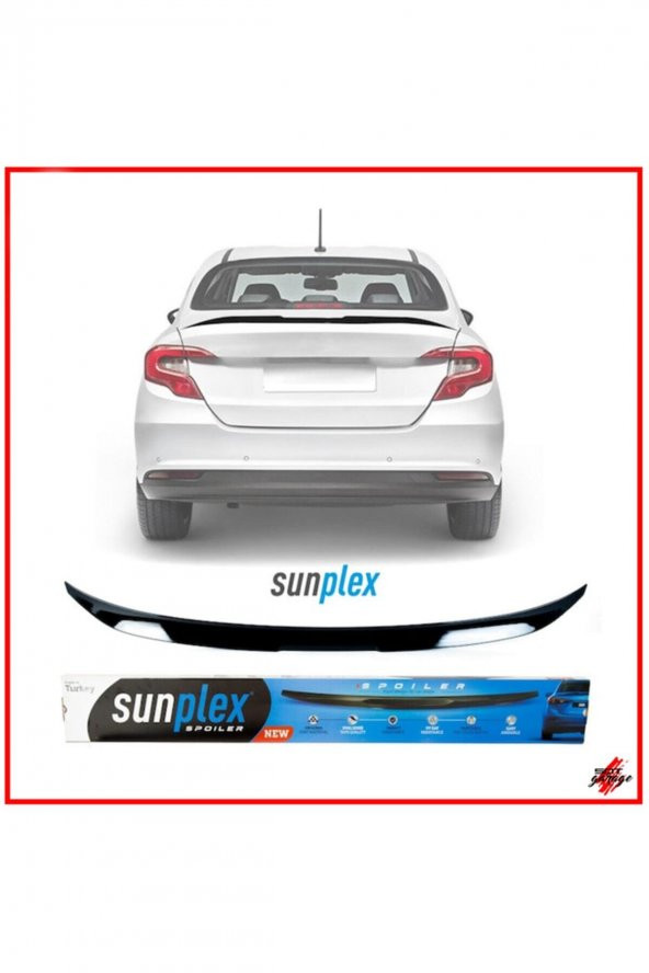 Fiat Egea Sunplex Spoiler Piano Black ürün görseli 1