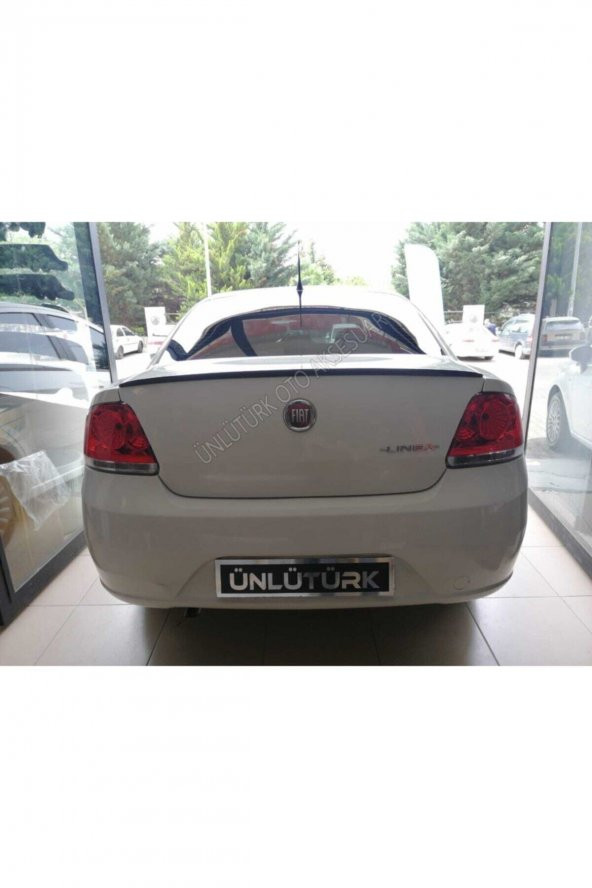 Fiat Linea Bagaj Üstü Spoiler Piano Black - Resim 6