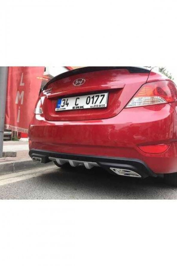 Hyundai Accent Blue Difüzör Plastik 2 Çıkış Egzoz Görünümlü ürün görseli 1