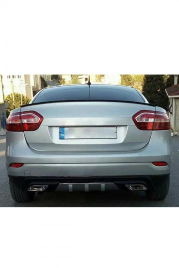 Renault Fluence Difüzör Plastik 2 Çıkış Egzoz Görünümlü ürün görseli 1