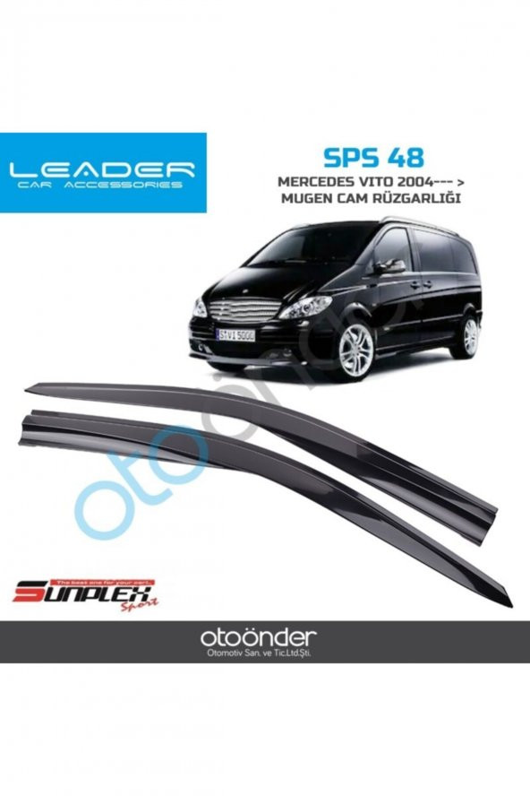 Mercedes Vito 2004-2014 Cam Rüzgarlığı Yerli Üretim ürün görseli 1