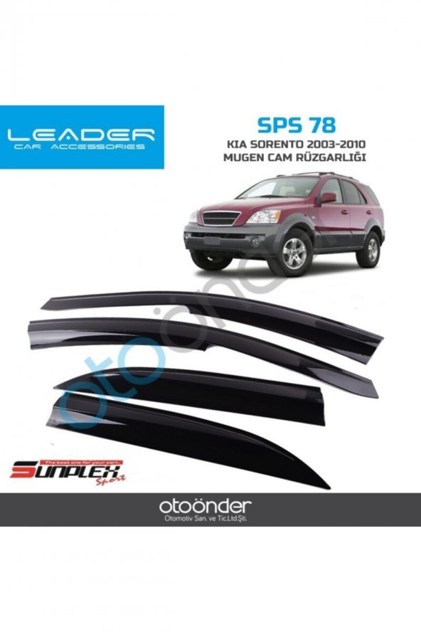 Kia Sorento 2003-2010 Mügen Cam Rüzgarlığı ürün görseli 1