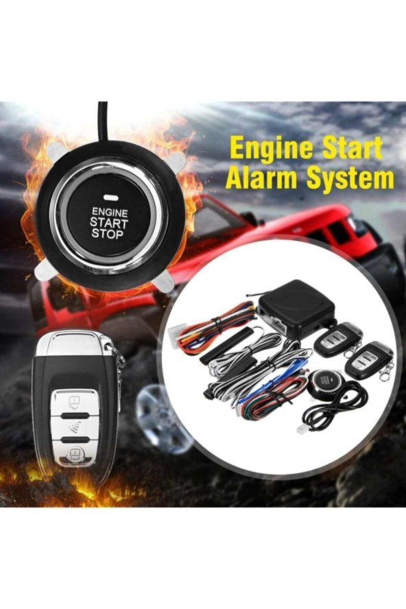 Start Stop System Anahtarsız Giriş Motor Çalıştırma Alarm Sistemi ürün görseli 1