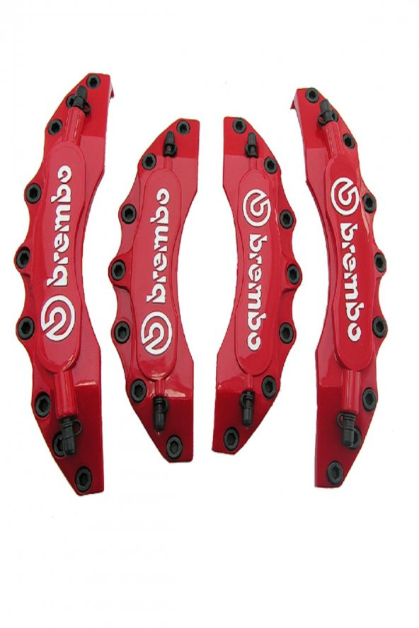 Kaliper Kapağı Brembo Kabartma Yazılı 4lü Set Kırmızı Renk ürün görseli 1