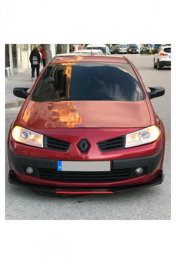 Megane 2 2002-2009 Uyumlu Batman Yarasa Ayna Kapağı Piano Black Abs Plastik ürün görseli 1
