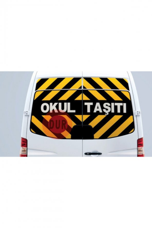 Işıklı Dur Levhası Servis Araçları Için - Resim 2