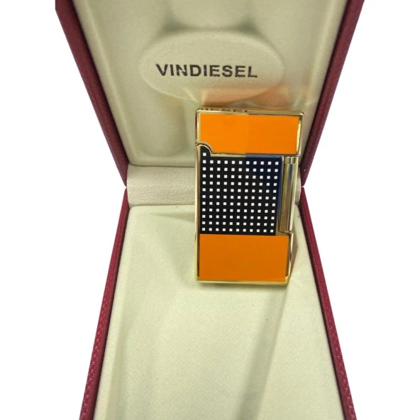 Vindiesel Tek Torch Puro Çakmağı Turuncu-Siyah - Resim 5