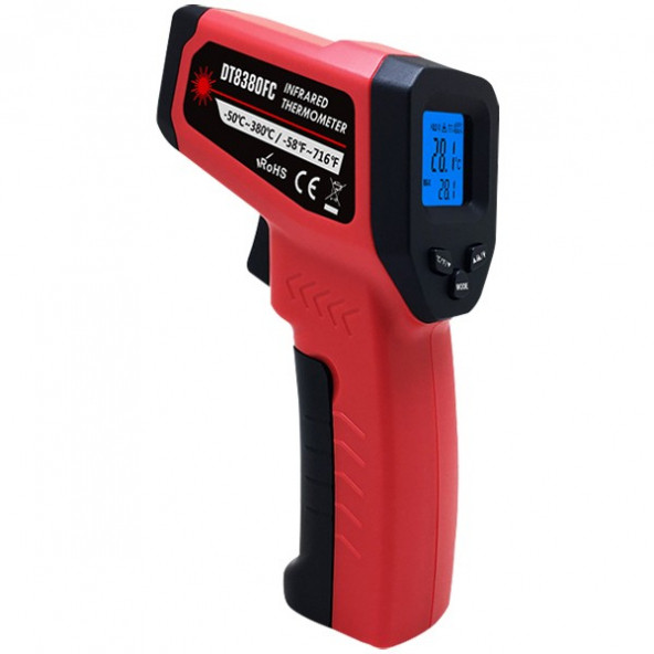 DT8380FC Kızılötesi Lazerli Termometre 380°C ürün görseli 1