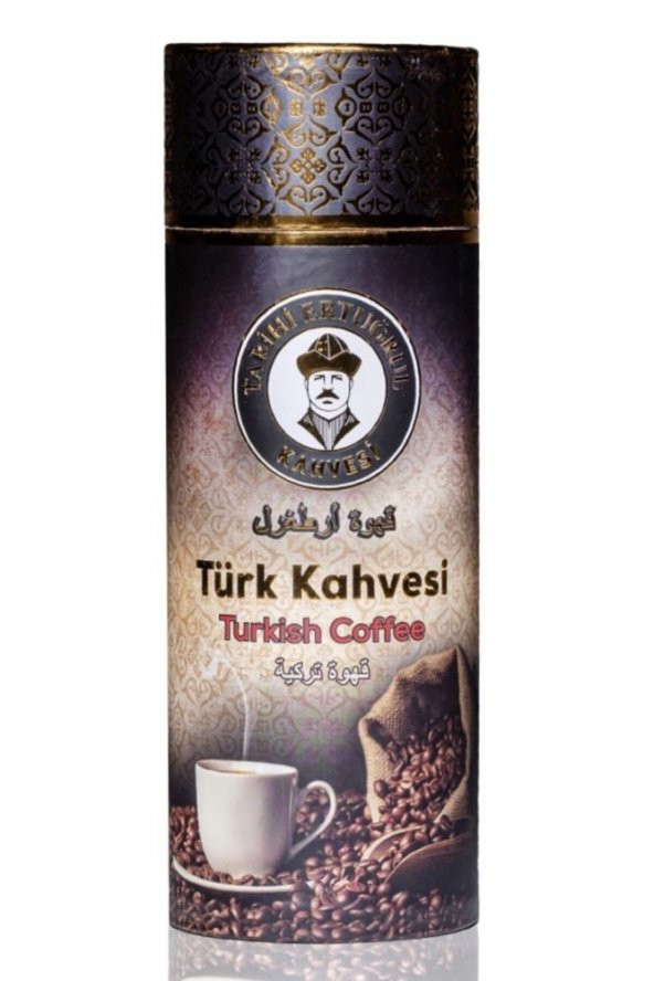 Tarihi Ertuğrul Kahvesi Türk Kahvesi Silindir Kutu 1000 G ürün görseli 1