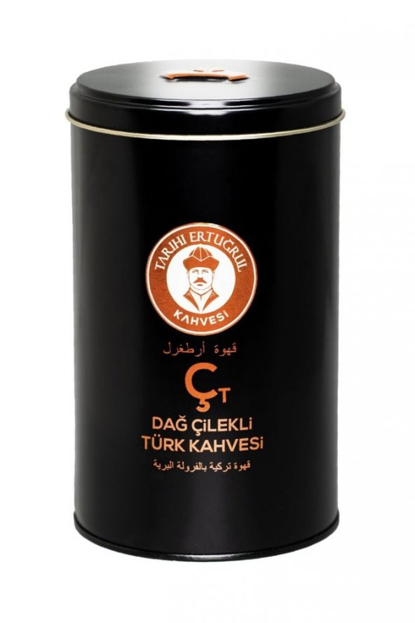 Tarihi Ertuğrul Kahvesi Dağ Çilekli Türk Kahvesi Teneke 250 G ürün görseli 1