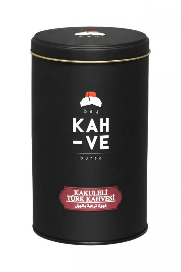 Bey Kahve Türk Kahvesi Kakuleli Teneke 250 G ürün görseli 1