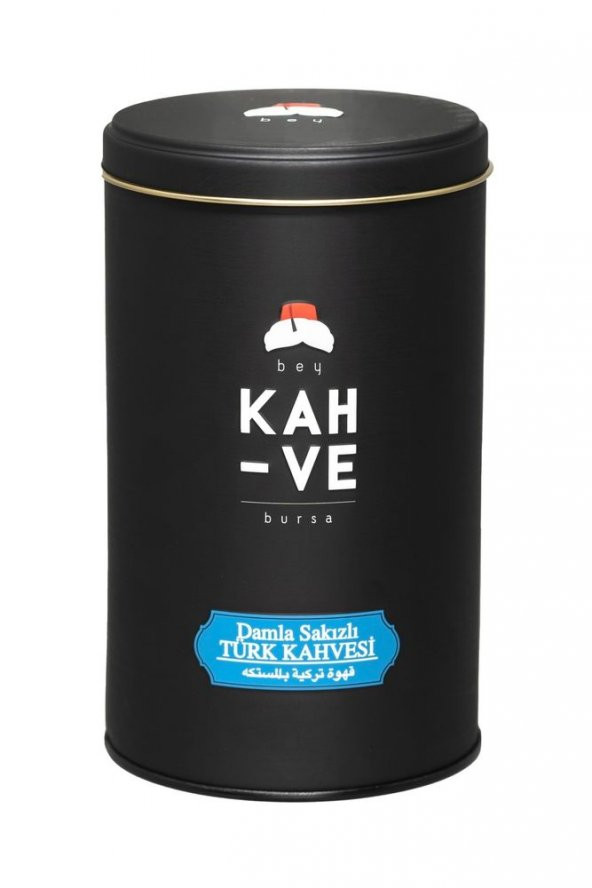 Bey Kahve Türk Kahvesi Damla Sakızlı Teneke 250 G ürün görseli 1