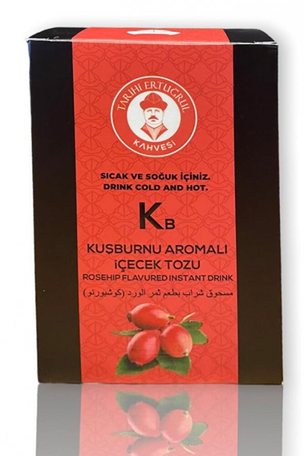 Tarihi Ertuğrul Kahvesi Tarihi Ertuğrul Kuşburnu Aromalı Içecek Tozu Kutu 200 G ürün görseli 1