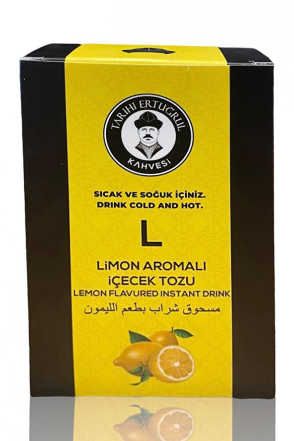 Tarihi Ertuğrul Kahvesi Tarihi Ertuğrul Limon Aromalı Içecek Tozu Kutu 200 G ürün görseli 1