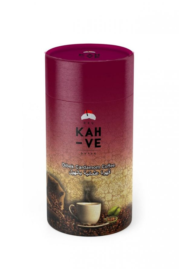 Bey Kahve Kakuleli Dibek Kahvesi Silindir 250 G ürün görseli 1