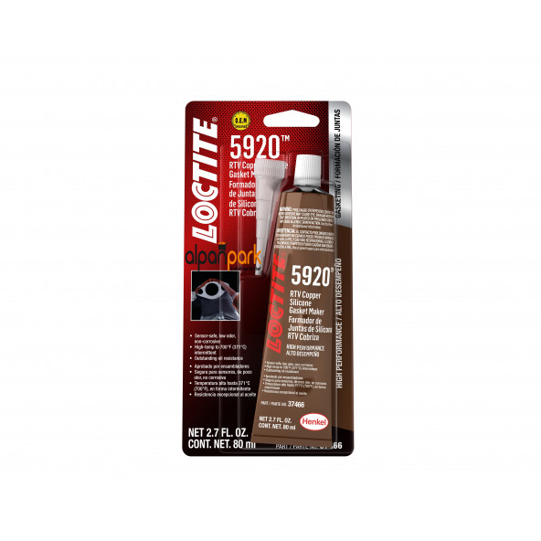 LOCTİTE SI 5920 - 80ML - SİLİKON CONTA - BAKIR - 350°C ürün görseli 1