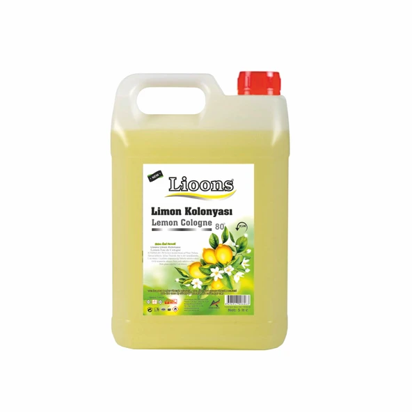Limon Kolonya 5 Kg ( Koli Içi 4 Adet ) ürün görseli 1