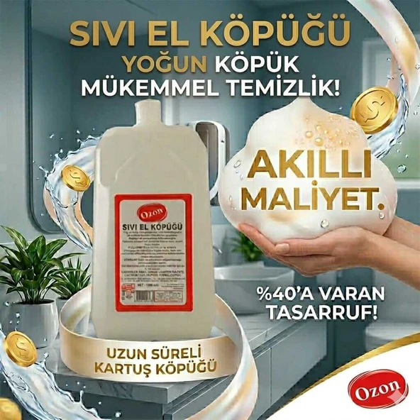 Sıvı El Köpüğü 1000 ml ( Koli Içi 12 Adet ) ürün görseli 1