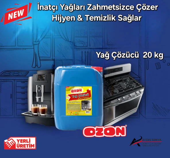 Yağ Çözücü 20 Kg - Resim 2