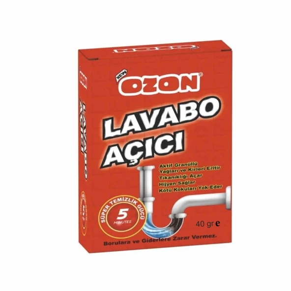 Lavabo Açıcısı 40 Gr ( Koliiçi 1 Adet ) ürün görseli 1