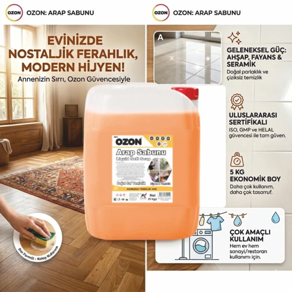 Arap Sabunu Sıvı 20 Kg - Resim 2