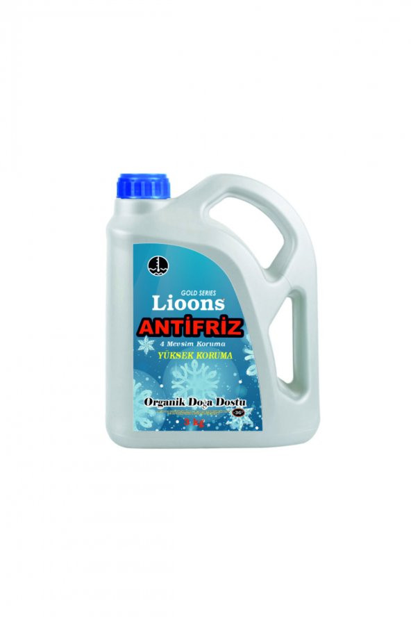 ANTİFRİZ 3 KG 36 DERECE MAVİ RENK ( KOLİ İÇİ 1 ADET ) ürün görseli 1
