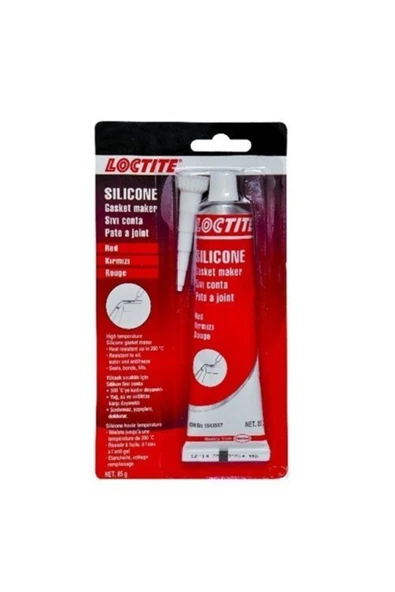 Locite Isıya Dayanıklı Gasket Maker Kırmızı Sıvı Conta 70ml ürün görseli 1
