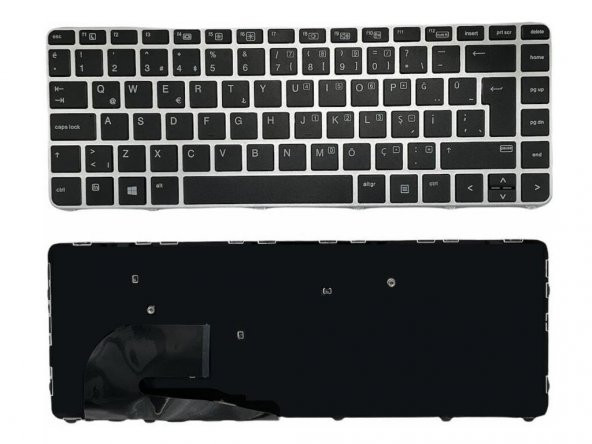 Hp V1B64EA T9X21EA X2F93ES Klavye Tuş Takımı (Siyah TR) ürün görseli 1