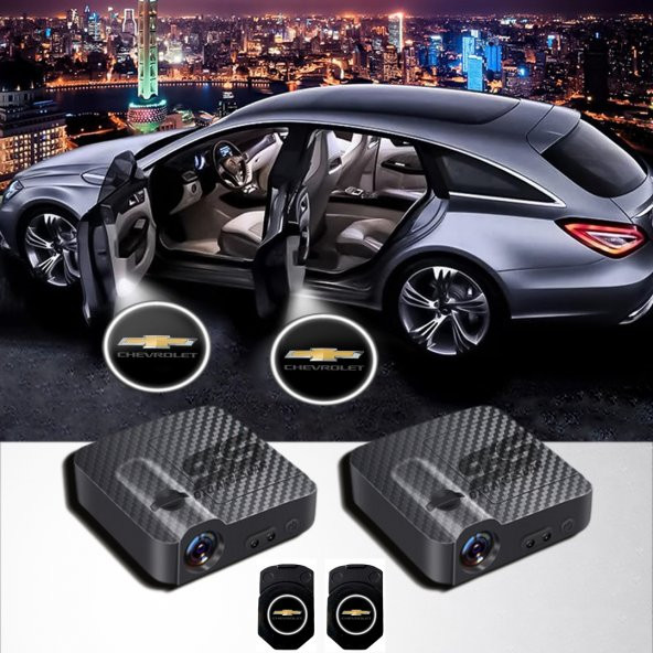 Chevrolet Kapı Altı Logo Araç İçi Pilli 2 Adet - Resim 7