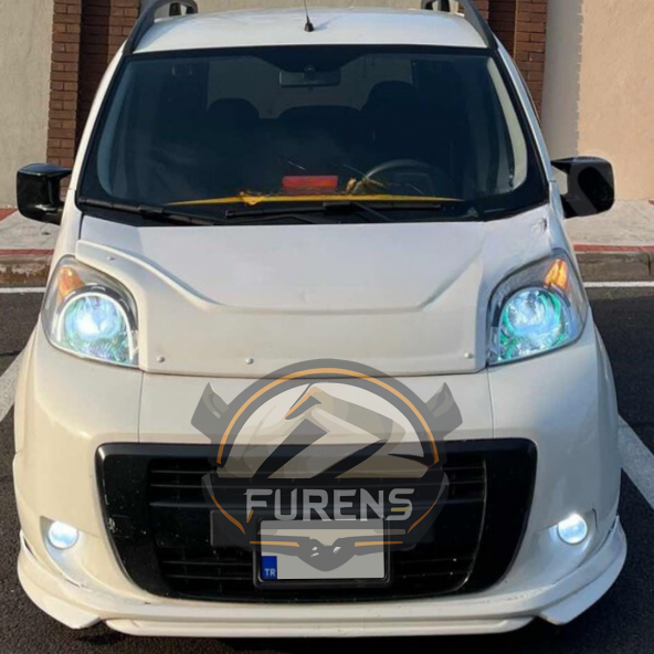 Citroen Nemo Yarasa Batman Ayna Kapağı 2008 - 2017 ve Arası Kasalarla Uyumlu Pİano Black ürün görseli 1