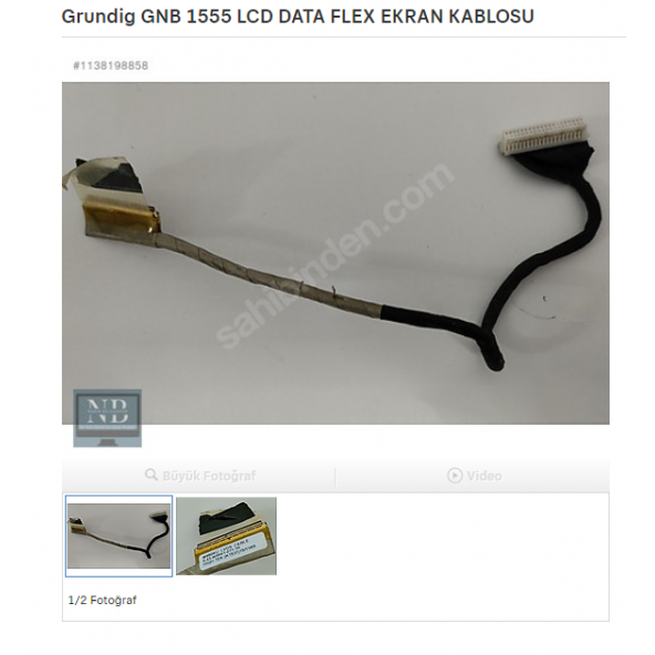 Grundig GNB 1555 LCD DATA FLEX EKRAN KABLOSU ürün görseli 1