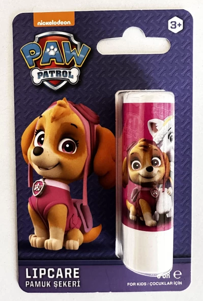 Lipcare paw patrol pamuk şeker 5 gr dudak krem ürün görseli 1
