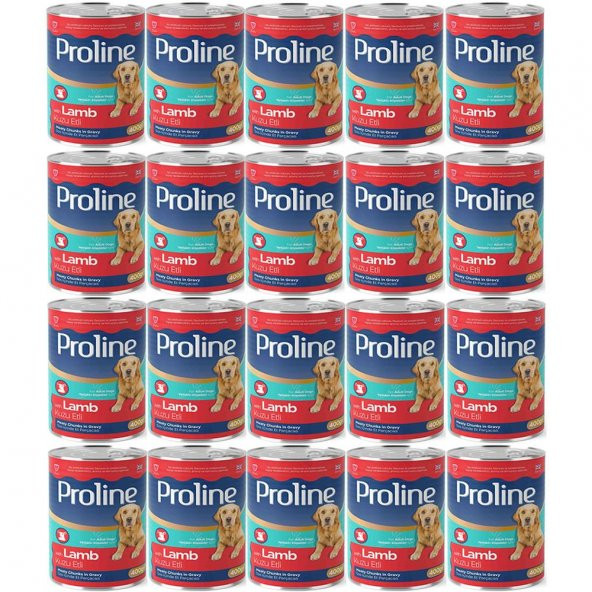 Proline Kuzu Etli Yetişkin Köpek Konservesi 400 Gr*20 Adet ürün görseli 1