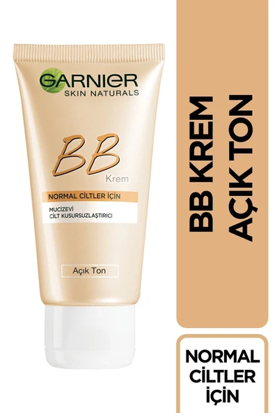GARNIER BB KREM FONDÖTEN NORMAL CİLT AÇIK TON-50ML ürün görseli 1