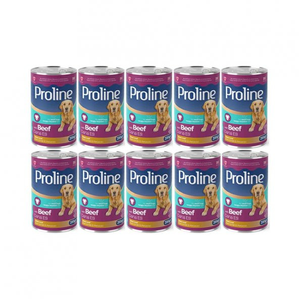 Proline Dana Etli Yetişkin Köpek Konservesi 395 Gr*10 Adet ürün görseli 1
