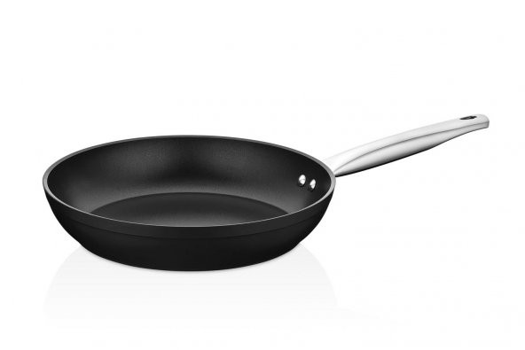 Amboss Dark Granit Tava Yanmaz Yapışmaz Titanyum Kaplama   - 30 cm ürün görseli 1