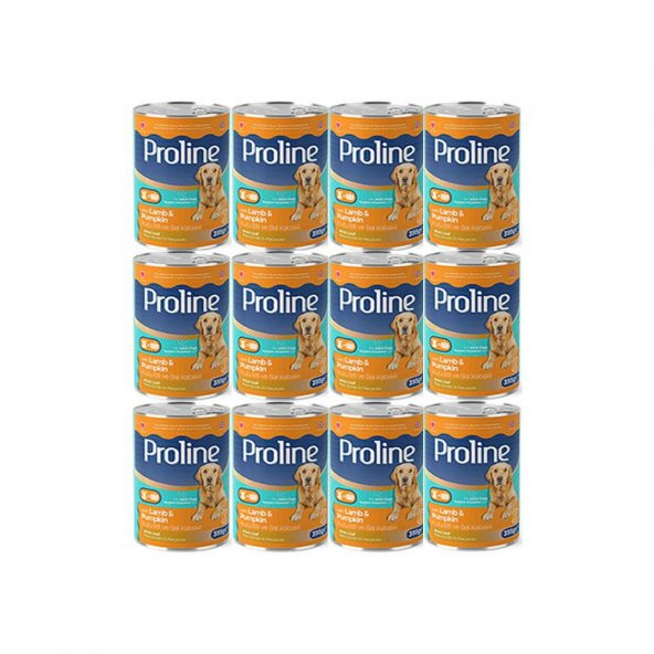 Proline Kuzu Etli ve Bal Kabaklı Yetişkin Köpek Konservesi 395 Gr*12 Adet ürün görseli 1