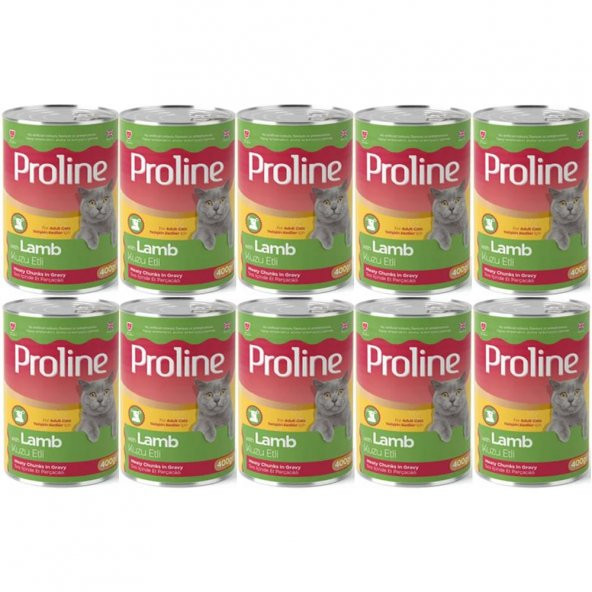 Proline Kuzu Etli Yetişkin Kedi Konservesi 400 Gr*10 Adet ürün görseli 1