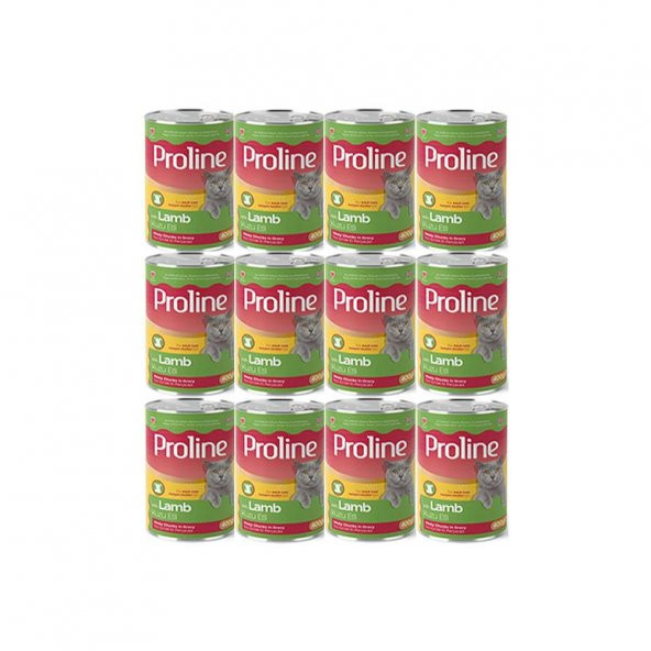 Proline Kuzu Etli Yetişkin Kedi Konservesi 400 Gr*12 Adet ürün görseli 1