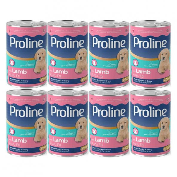 Proline Kuzu Etli Yavru Köpek Konservesi 400 Gr*8 Adet ürün görseli 1