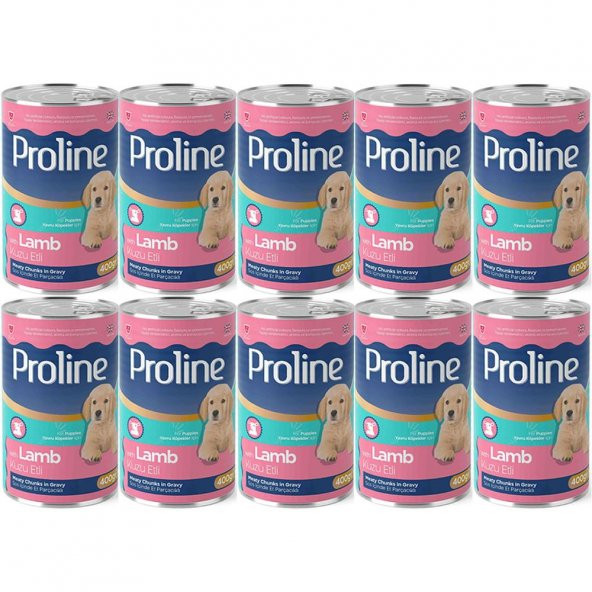 Proline Kuzu Etli Yavru Köpek Konservesi 400 Gr*10 Adet ürün görseli 1